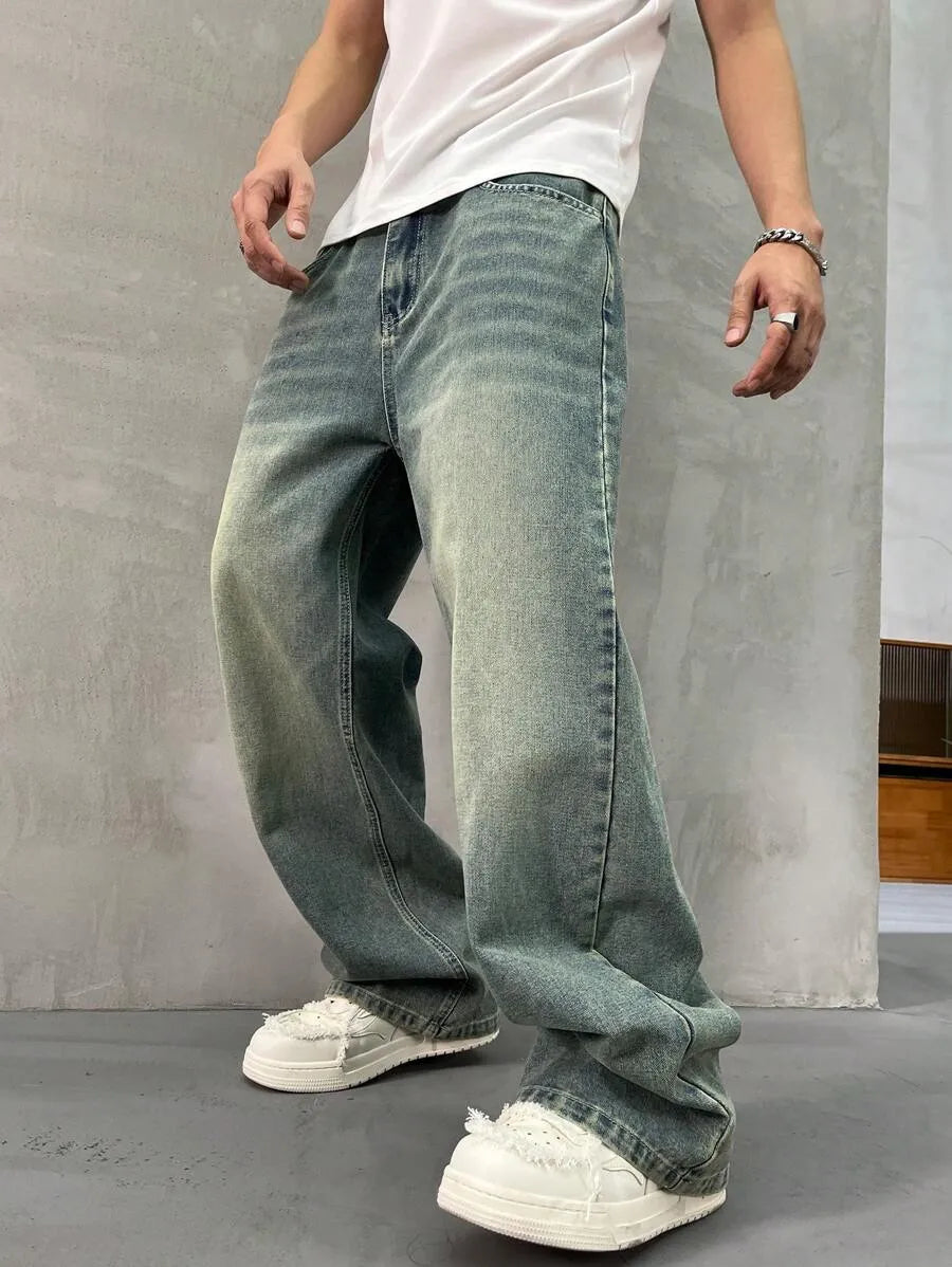 Old Yellow Blue Jeans