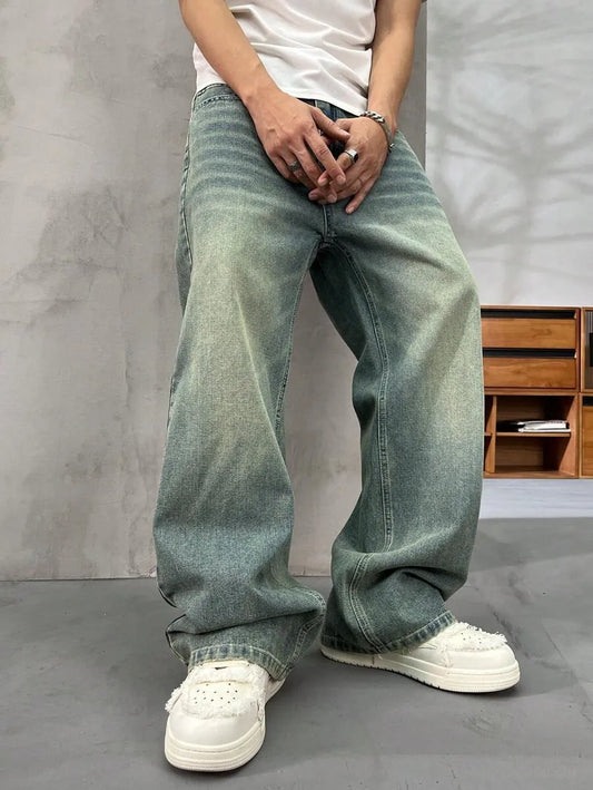 Old Yellow Blue Jeans